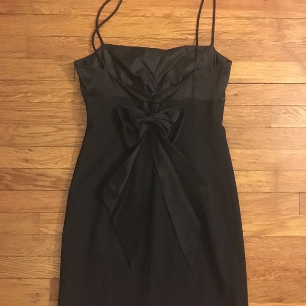 LAUNDRY by Shelli Segal Cocktail Black Dress